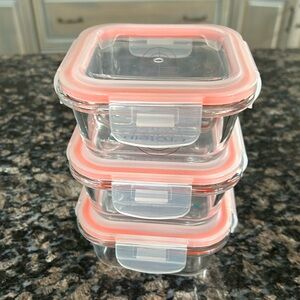 PORTION PERFCTION CONTAINERS SET OF 3
